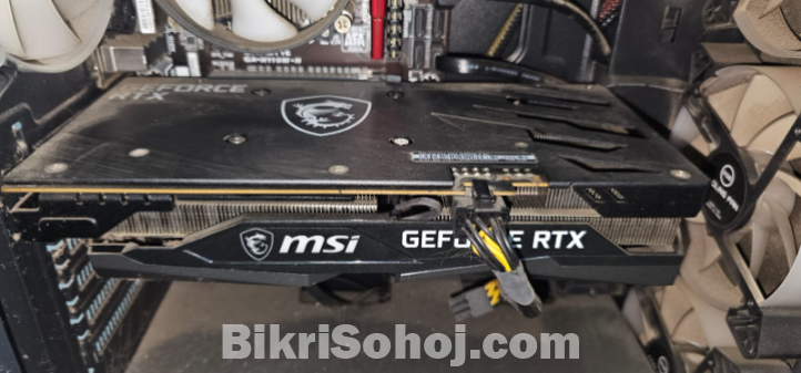 RTX3050 8GB ram with power supply 650wt